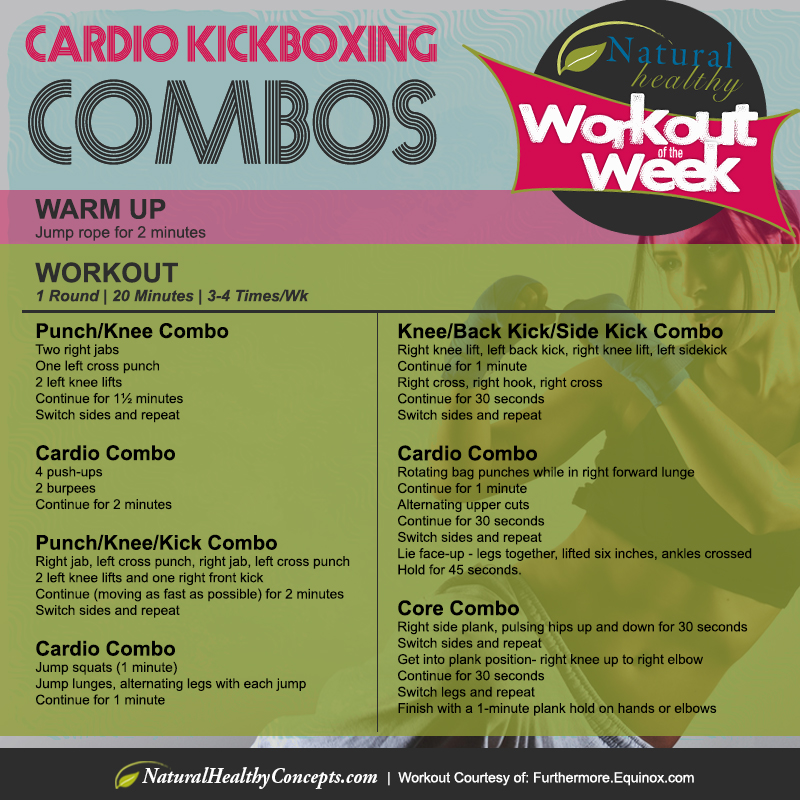 Cardio-Kickboxing-Combos