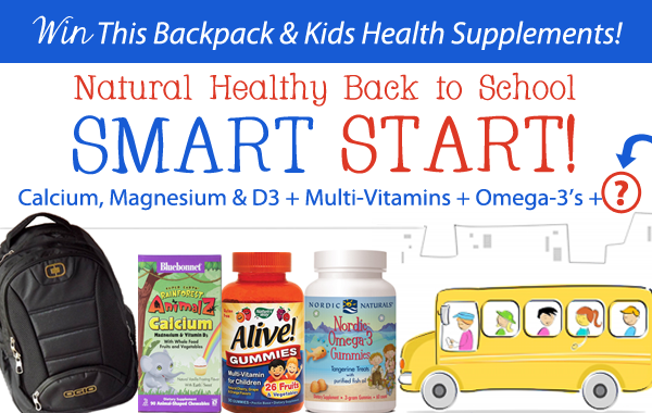Complete Our Natural Healthy Back to School Smart Start!