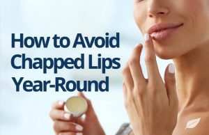 chapped lips