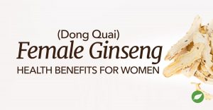 female ginseng dong quai