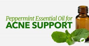 peppermint essential oil for acne