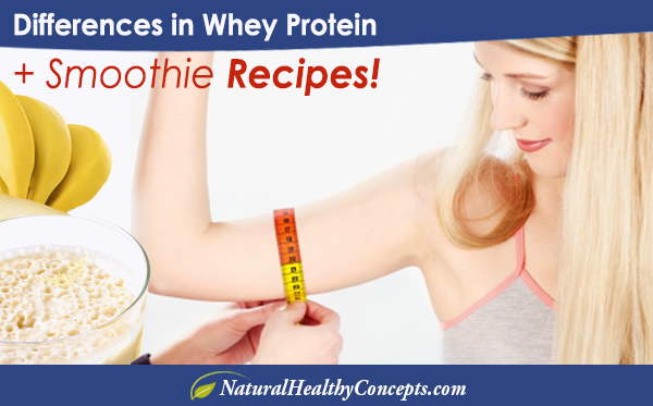 The Differences in Whey Protein + Muscle Building & Fat Slimming Smoothie Recipes!